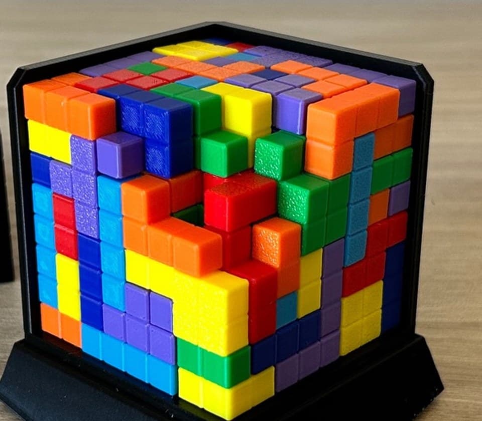 Cubo de Blocos 3D